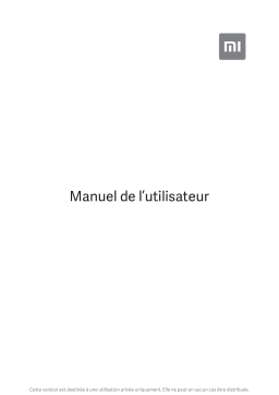 Xiaomi Mi 9T Manuel utilisateur