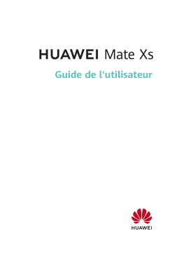 Huawei Mate Xs Mode d'emploi