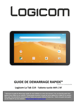 Logicom La Tab 114 Car Manuel utilisateur