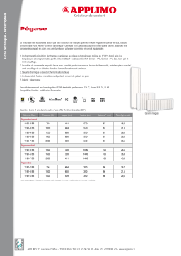 APPLIMO PEGASE Manuel utilisateur