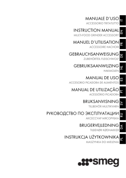 Smeg SMMG01 Manuel utilisateur