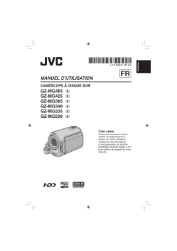 JVC GZ-R405D Manuel utilisateur