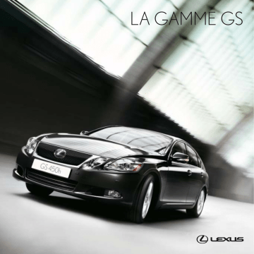 Manuel du propriétaire | Lexus GS 300 Manuel utilisateur | Fixfr