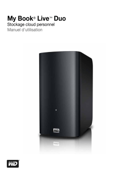 Western Digital WESTERN MY BOOK VELOCIRAPTOR DUO Manuel utilisateur