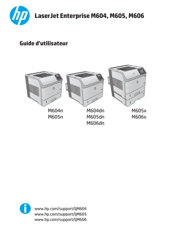 Manuel du propriétaire | HP JET PRO M404DW Manuel utilisateur | Fixfr