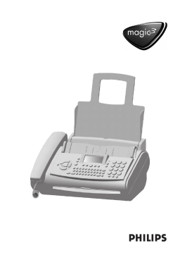 Philips FAX MAGIC3 VOICE Manuel utilisateur