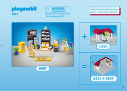 Playmobil 9807 Manuel utilisateur