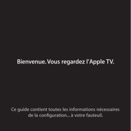 Apple Apple TV Manuel utilisateur