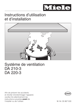 Miele DA 210-3 Manuel utilisateur