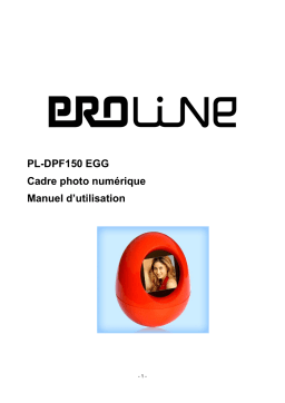 Proline PL-DPF150 EGG Manuel utilisateur