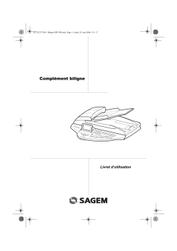 Sagem AGORIS 5890DN Manuel utilisateur