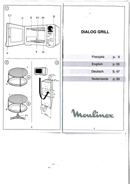 Moulinex OPTICOOK AY01 Manuel utilisateur