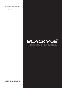 BlackVue DR3500 FHD Manuel utilisateur