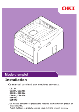 OKI C532DNC542DN Manuel utilisateur