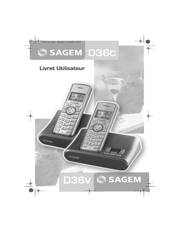 Manuel du propriétaire | Sagem D36V Manuel utilisateur | Fixfr