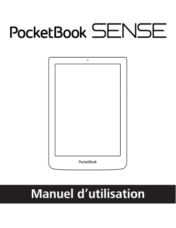 Sense by Kenzo | Pocketbook Sense Manuel utilisateur | Fixfr