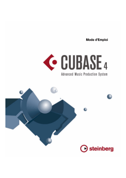 Steinberg Cubase 4 Mode d'emploi