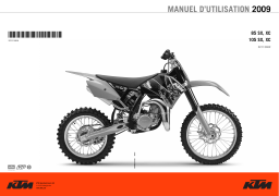 KTM 85 XC Manuel utilisateur