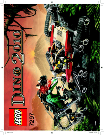 Guide d'installation | Lego 7297 Dino Track Transport Manuel utilisateur | Fixfr