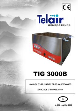 Telair TIG 3000B Manuel utilisateur