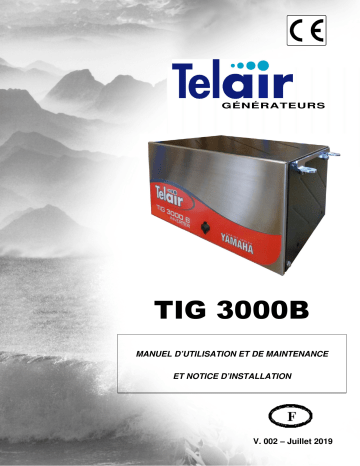 Telair TIG 3000B Manuel utilisateur | Fixfr