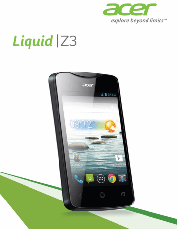 Manuel du propriétaire | Acer LIQUID Z410 DUAL SIM Manuel utilisateur | Fixfr