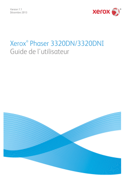 Xerox 3320 Phaser Mode d'emploi