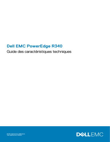 Dell PowerEdge R340 server Manuel du propriétaire | Fixfr