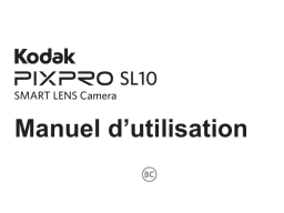 Kodak PixPro SL-10 Manuel utilisateur