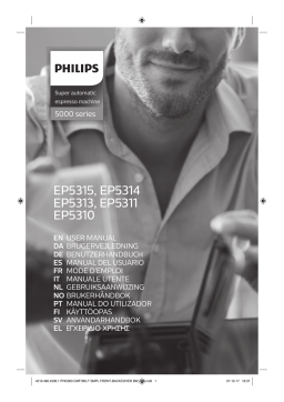 Philips EP5310 Manuel utilisateur