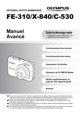 Olympus FE310 Manuel utilisateur