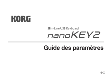 Mode d'emploi | Korg nanoKEY2 Manuel utilisateur | Fixfr