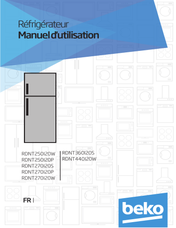 Manuel du propriétaire | Beko RDNT250I20P Manuel utilisateur | Fixfr