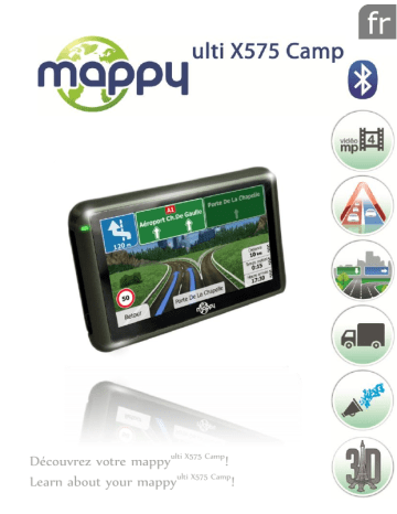 Guide de démarrage rapide | MAPPY ulti X575 Camp Manuel utilisateur | Fixfr