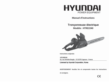 Hyundai 2200W Mode d'emploi | Fixfr