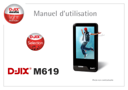 D-JIX M619 Manuel utilisateur