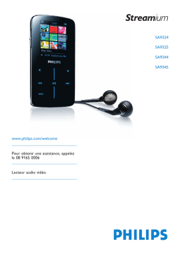 Philips SA9345 Mode d'emploi