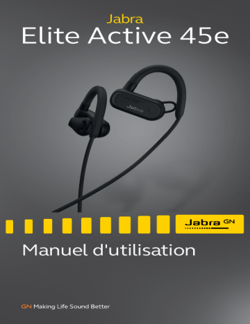 Elite Active 45e - Mint | Jabra Elite Active 45e - Navy Manuel utilisateur | Fixfr