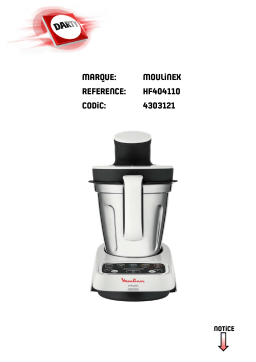 Moulinex INTELLIGENT COOKEO CONNECT CE703800 Manuel utilisateur