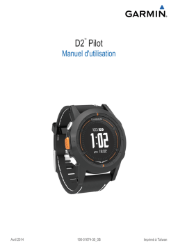 Garmin D2™ Manuel utilisateur