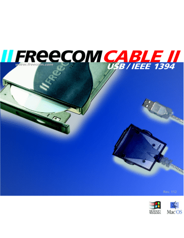 Manuel du propriétaire | Freecom CABLE II USB & FIREWIRE Manuel utilisateur | Fixfr