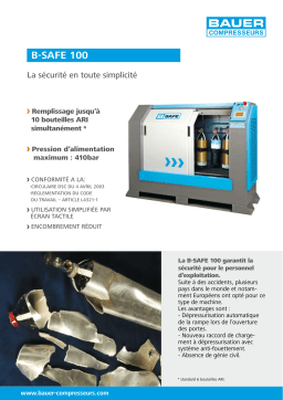 Bauer B-SAFE 100 Manuel utilisateur