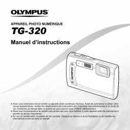 Olympus TG-320 Manuel utilisateur