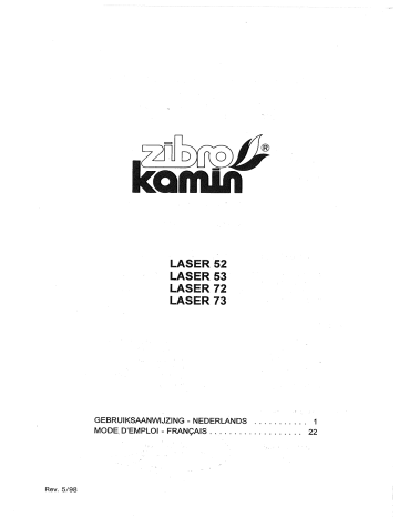 Manuel du propriétaire | Zibro LASER 72 Manuel utilisateur | Fixfr