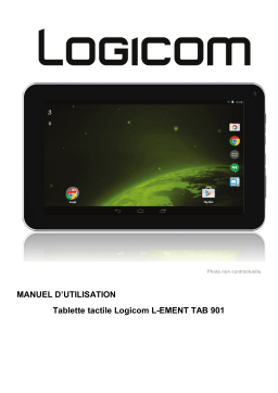 Logicom L-Ement Tab 901 Manuel utilisateur