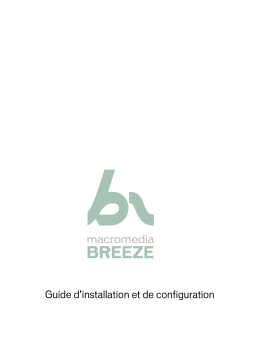 Adobe Breeze 5.0 Manuel utilisateur