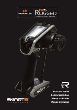 Spektrum DX5 Rugged DSMR TX Only Manuel utilisateur