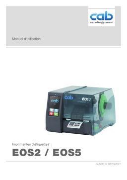 CAB EOS2/EOS5 Manuel utilisateur