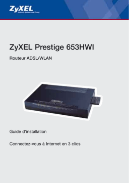 ZyXEL PRESTIGE 653HWI Manuel utilisateur