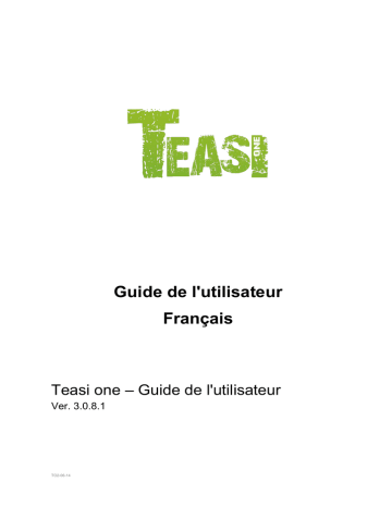 Mode d'emploi | Teasi One 2 Manuel utilisateur | Fixfr